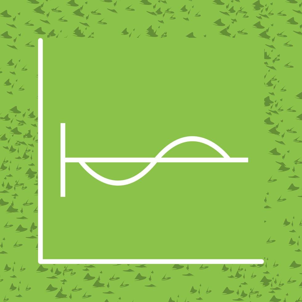 Cosine Graph Vector Icon