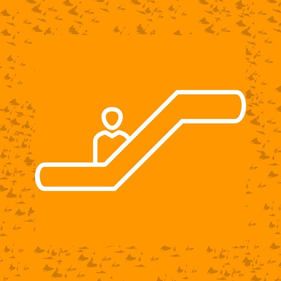 icono de vector de escalera mecánica