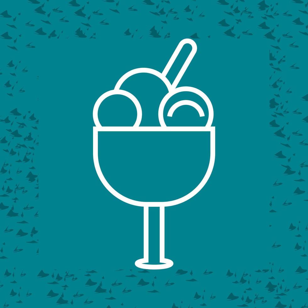 Icecream goblet Vector Icon