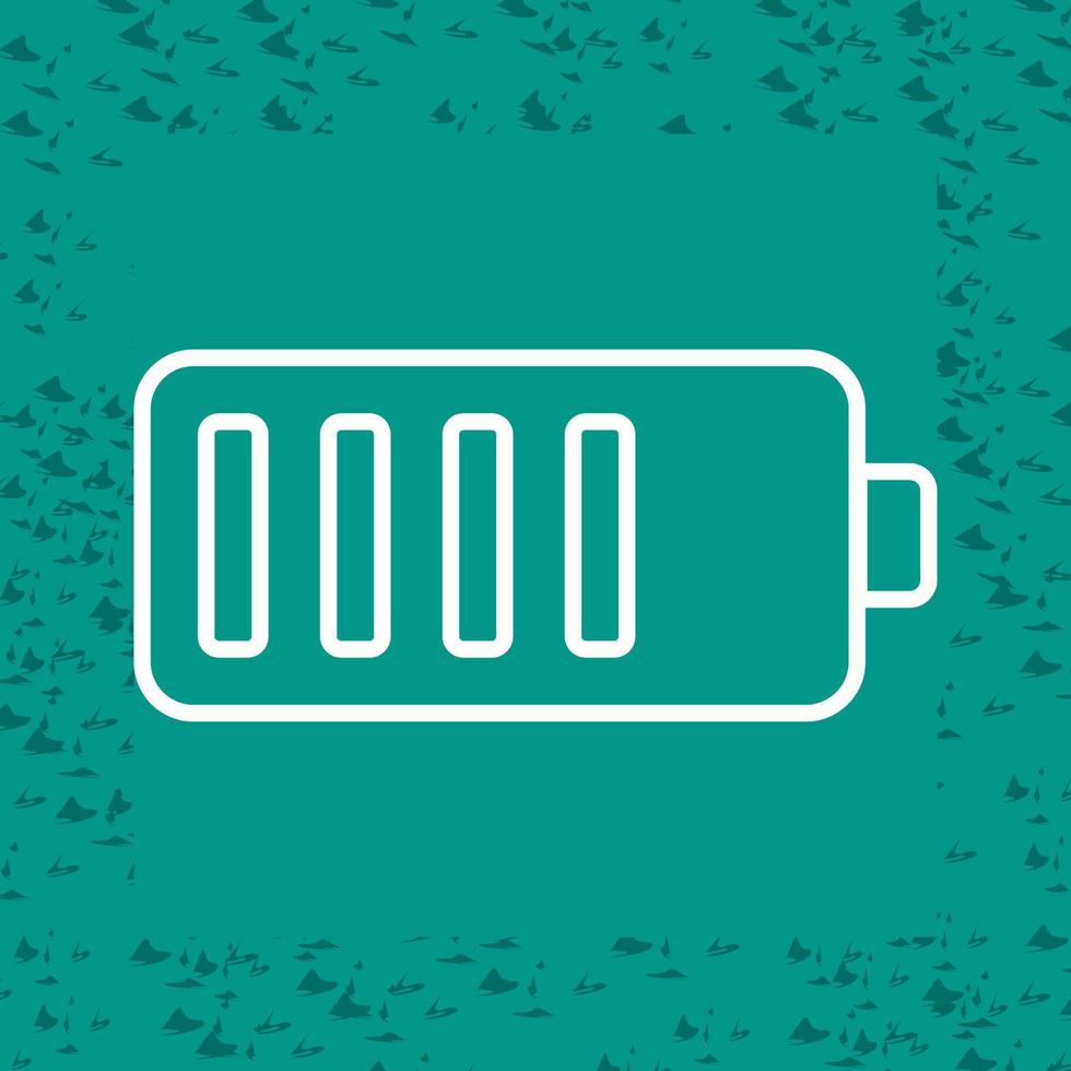 Full Battery Vector Icon