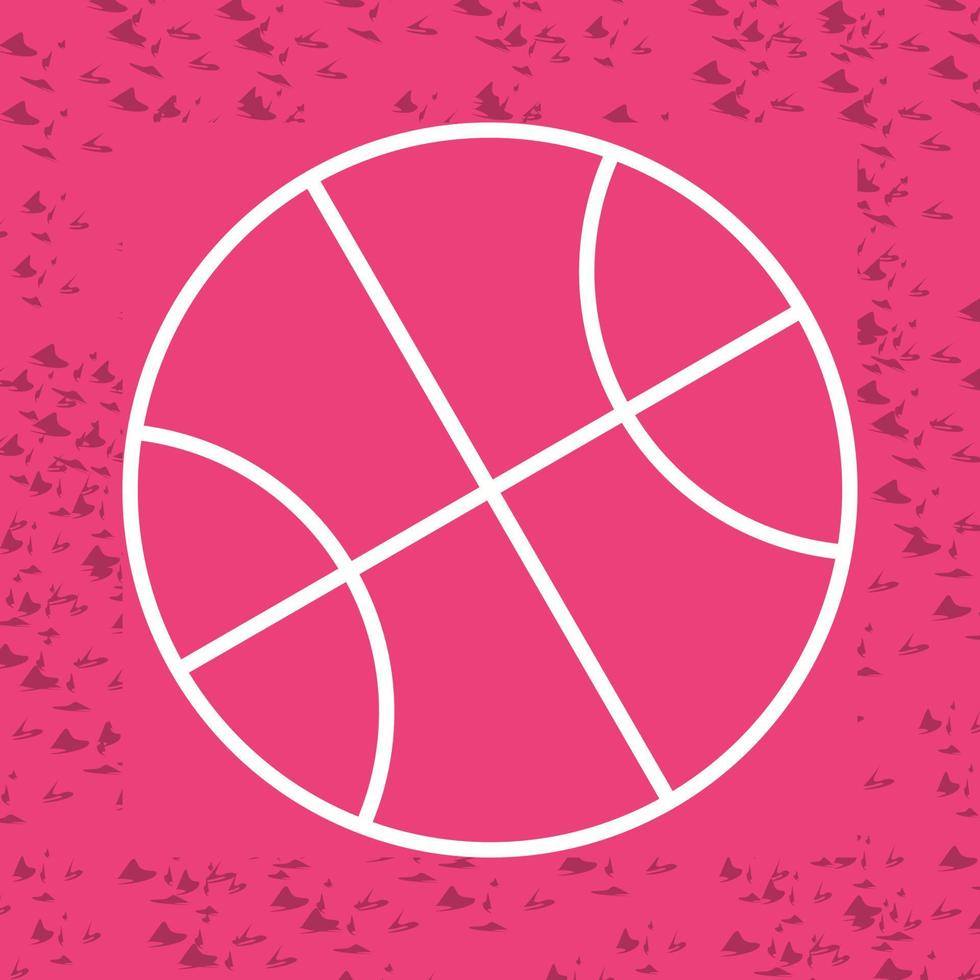 icono de vector de baloncesto