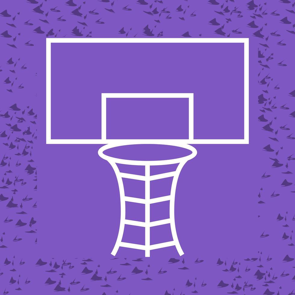 Basketball Hoop Vector Icon