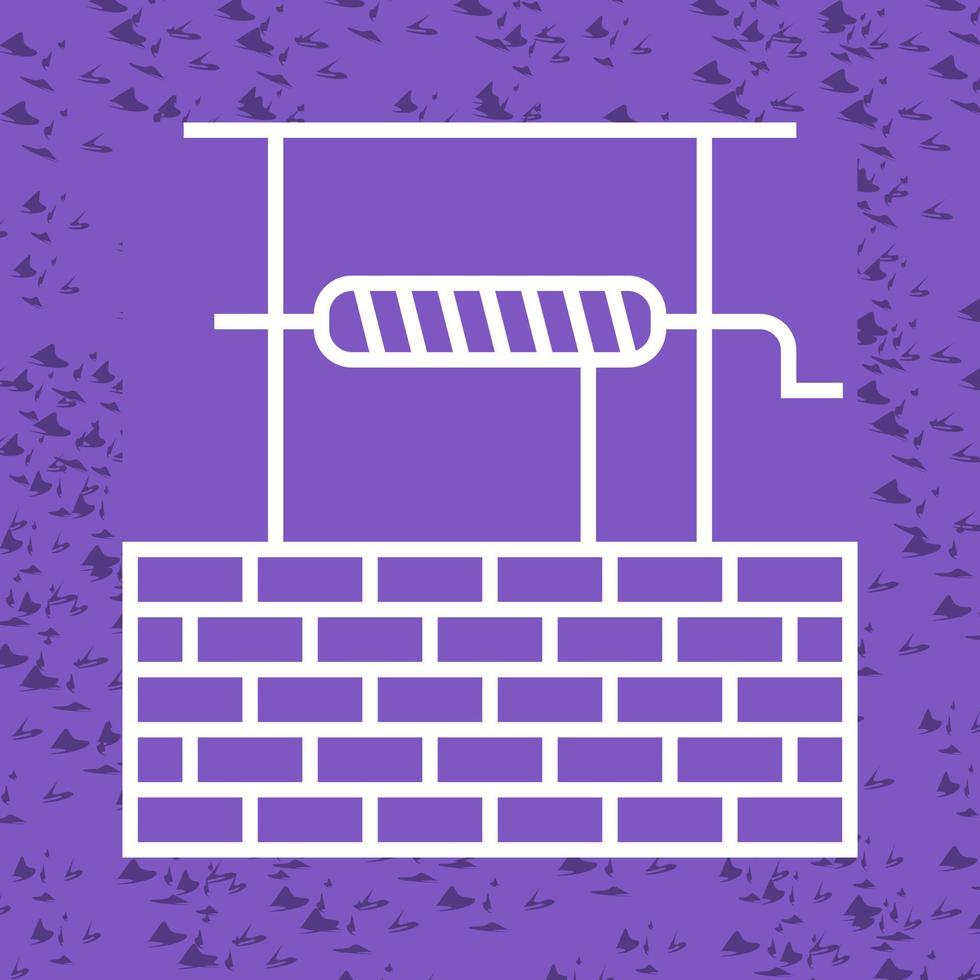 Water Well Vector Icon