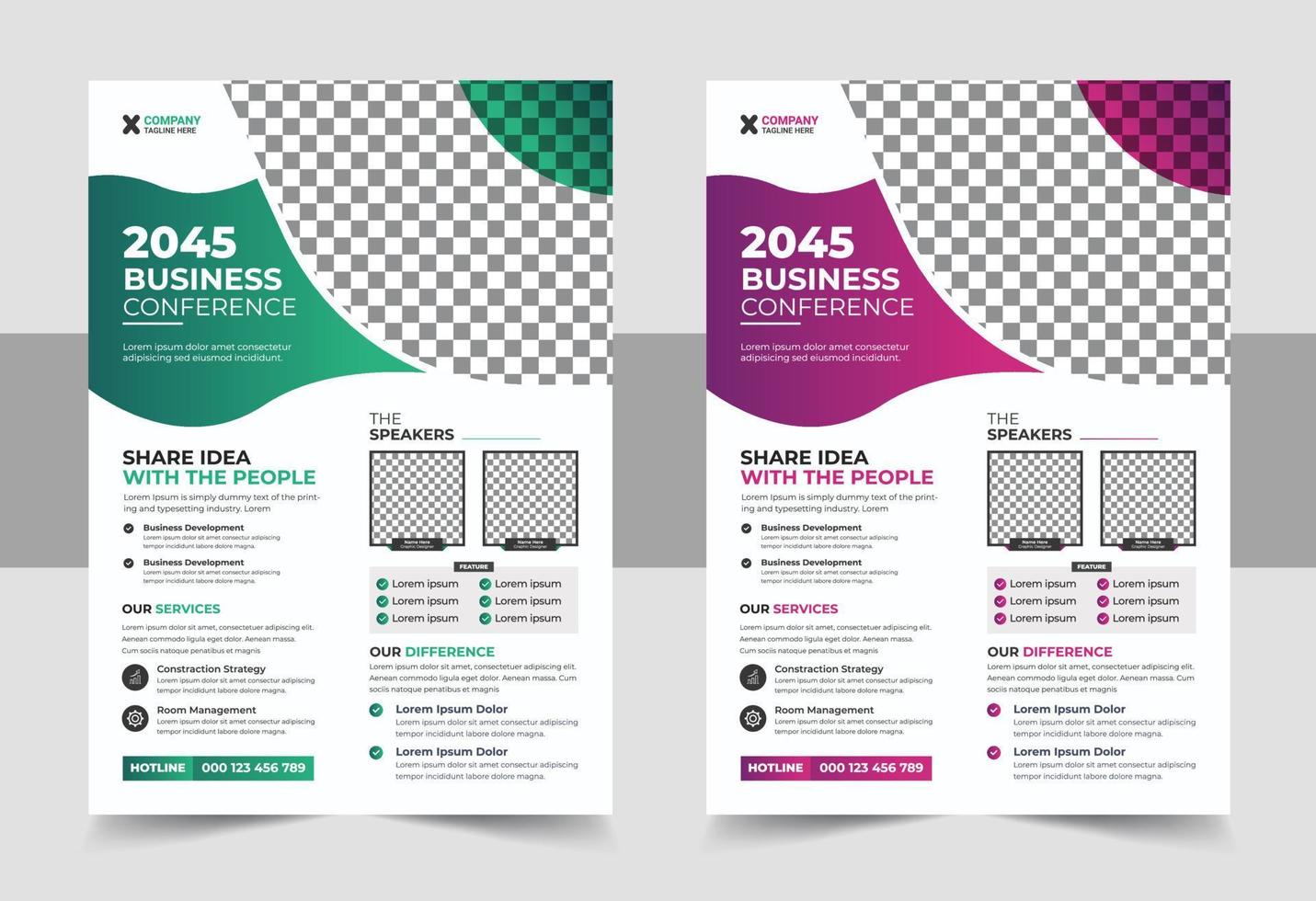 folleto de volante de negocios corporativos folleto folleto cubierta vector