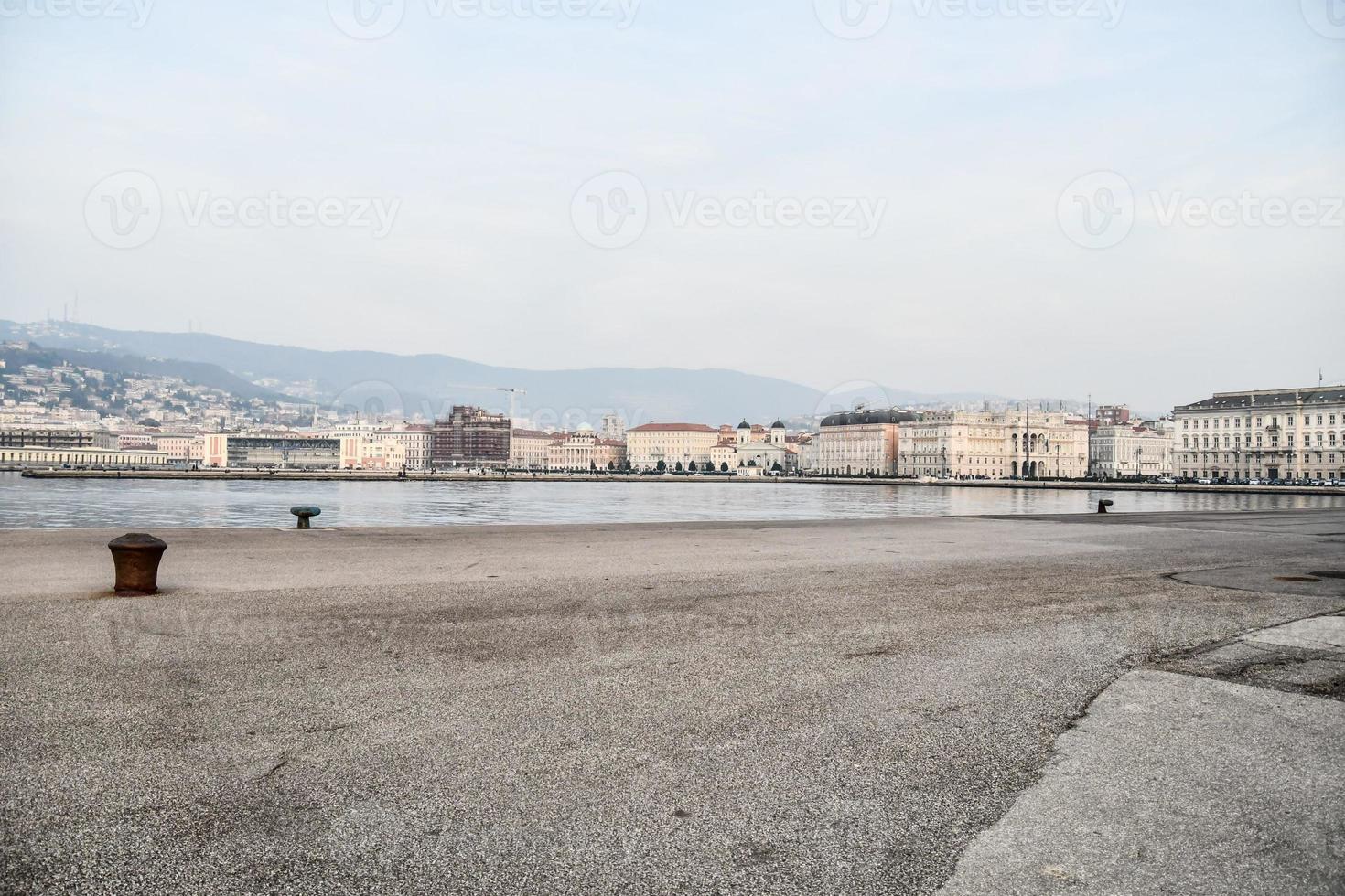 Scenic coastal view photo