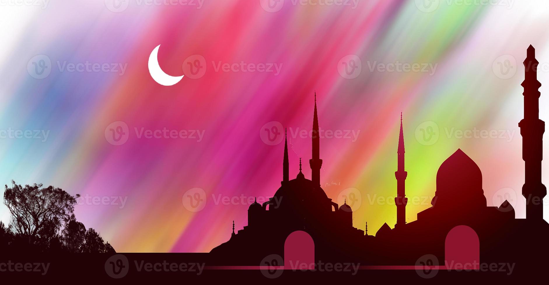 ramadan kareem lantern background photo