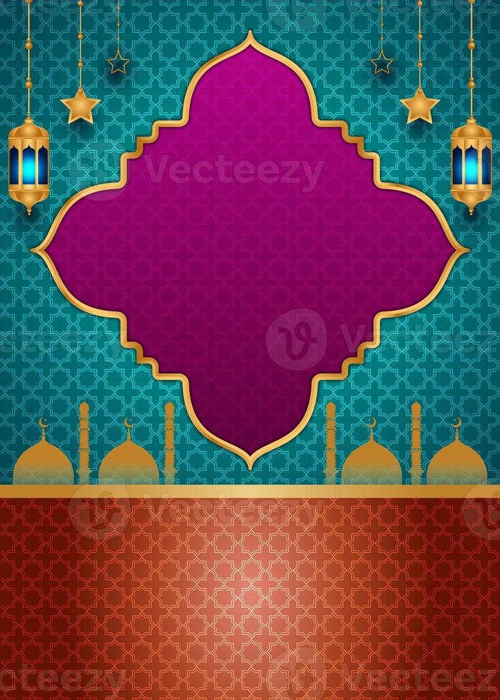 ramadan and eid al fitr background photo