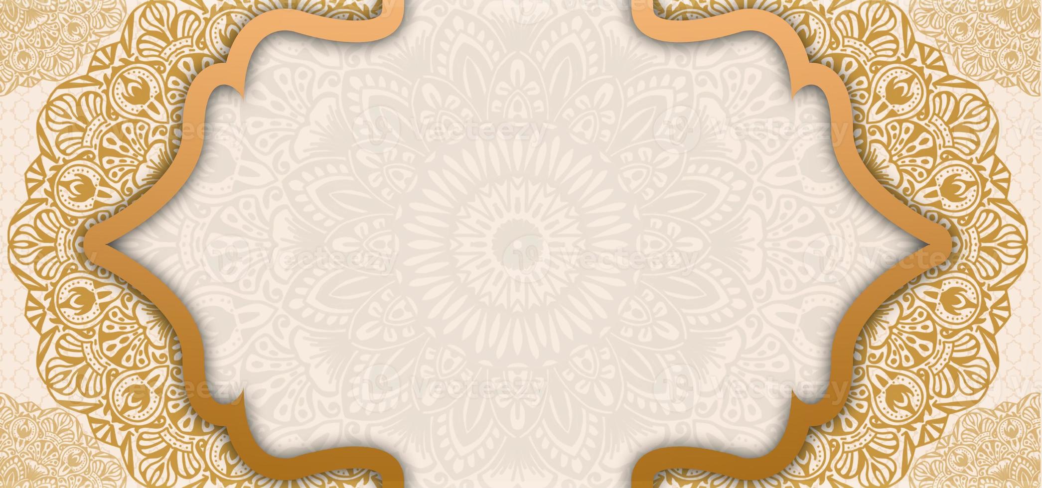 ramadan kareem glowing background photo