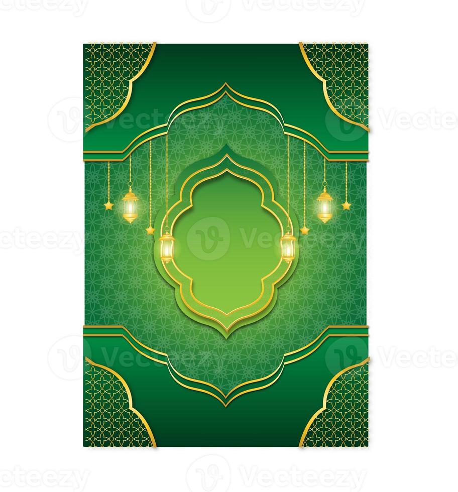 ramadan kareem glowing background photo