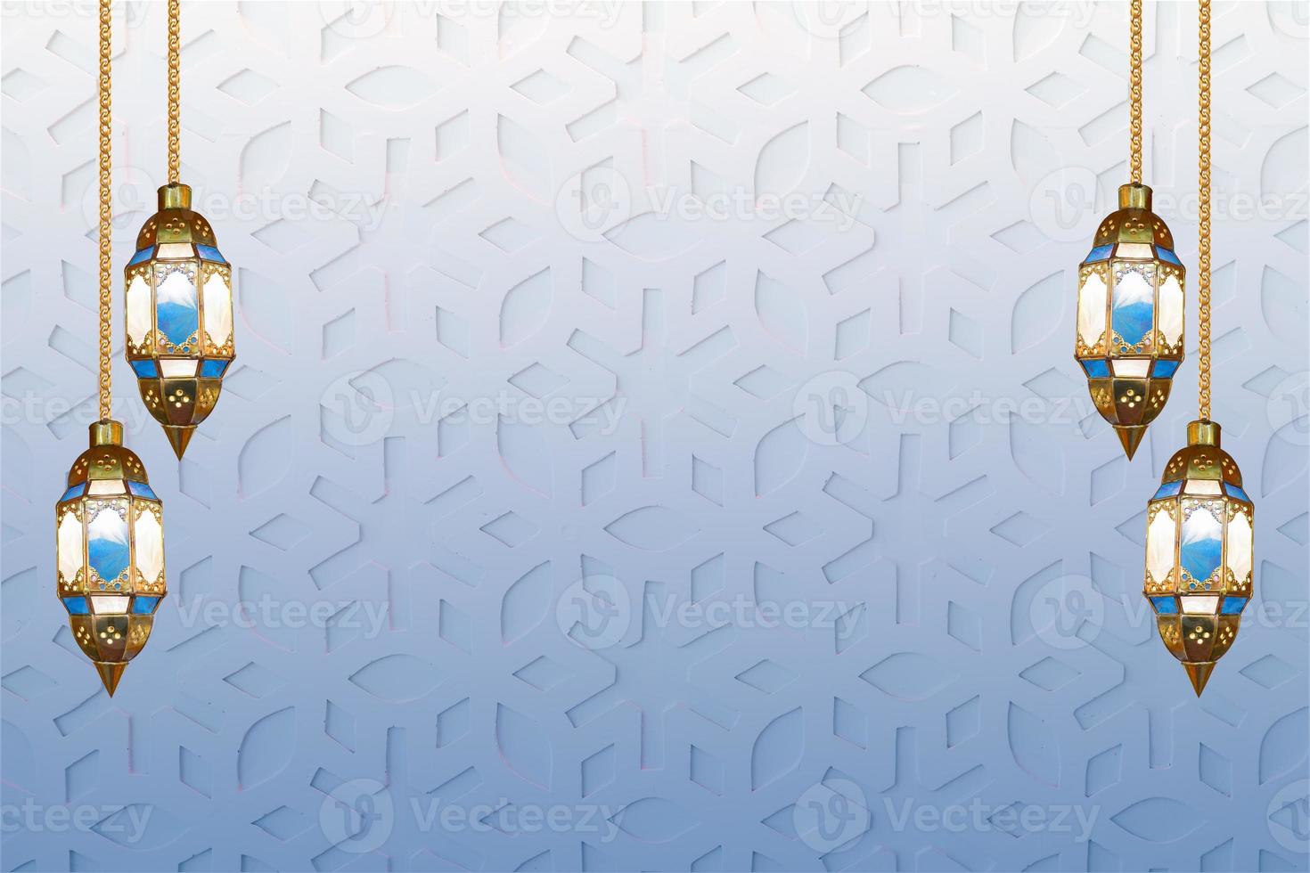 ramadan kareem background card design, islamic greeting banner of eid al fitr, eid al qurban, eid al adha, with lantern, islamic ornament, Fit for greeting card, wallpaper photo
