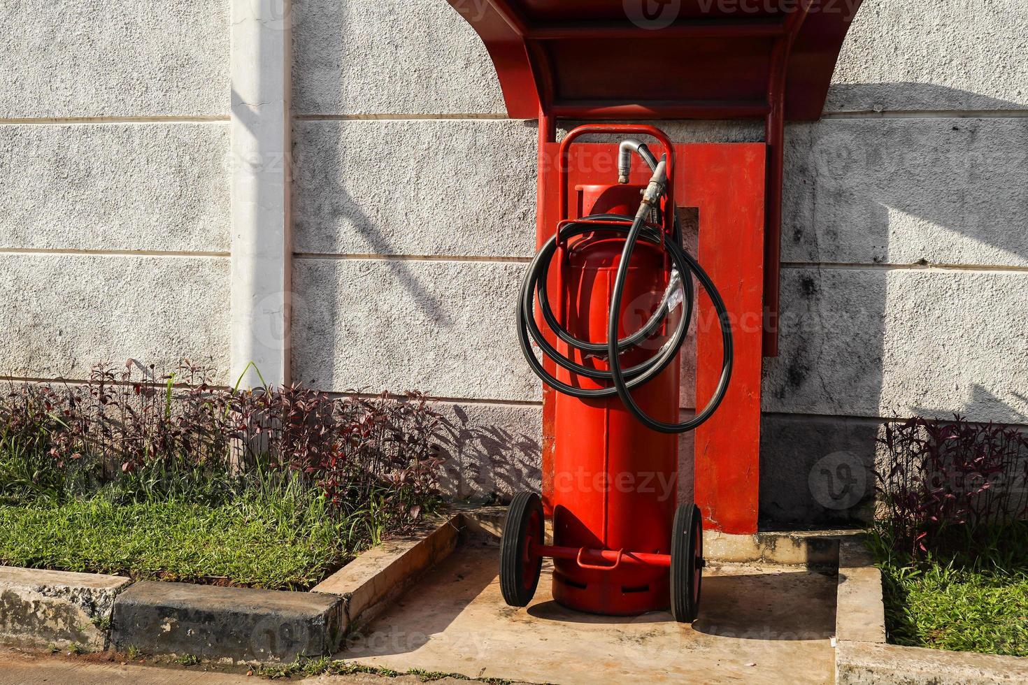 fire extinguishers available in a fire emergency photo