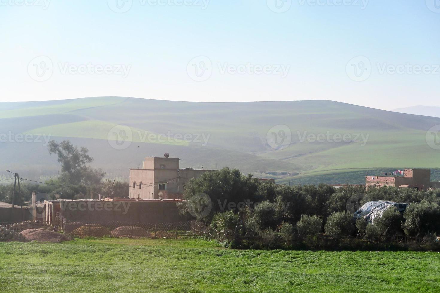 Scenic rural landscape photo