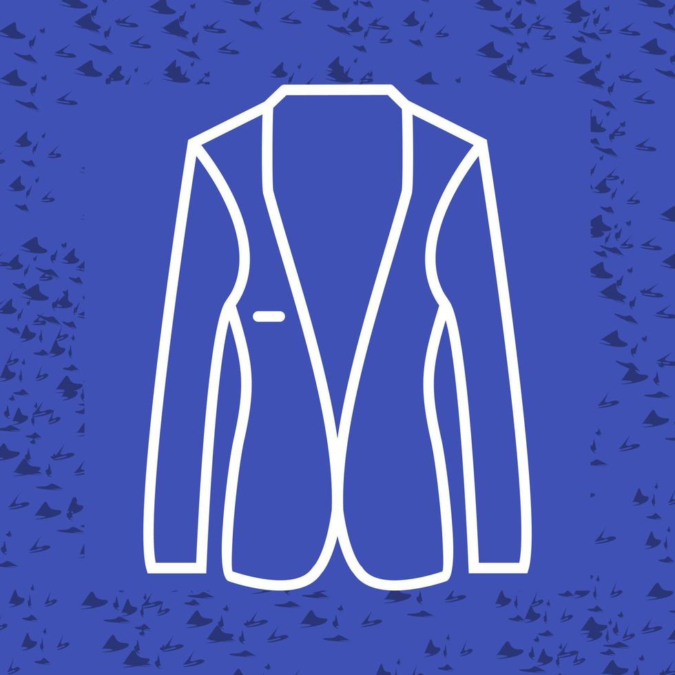 icono de vector de chaqueta