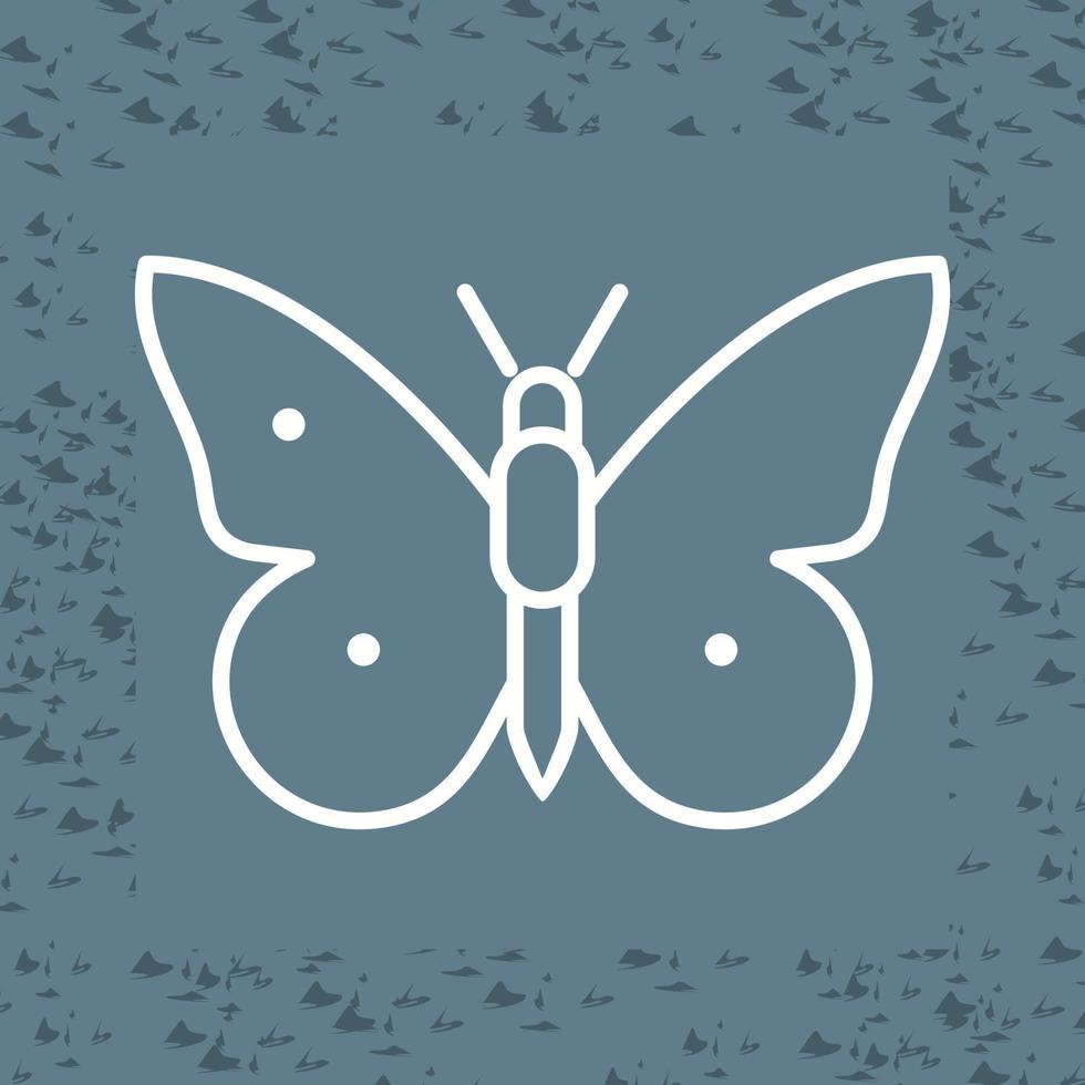 icono de vector de vuelo de mariposa