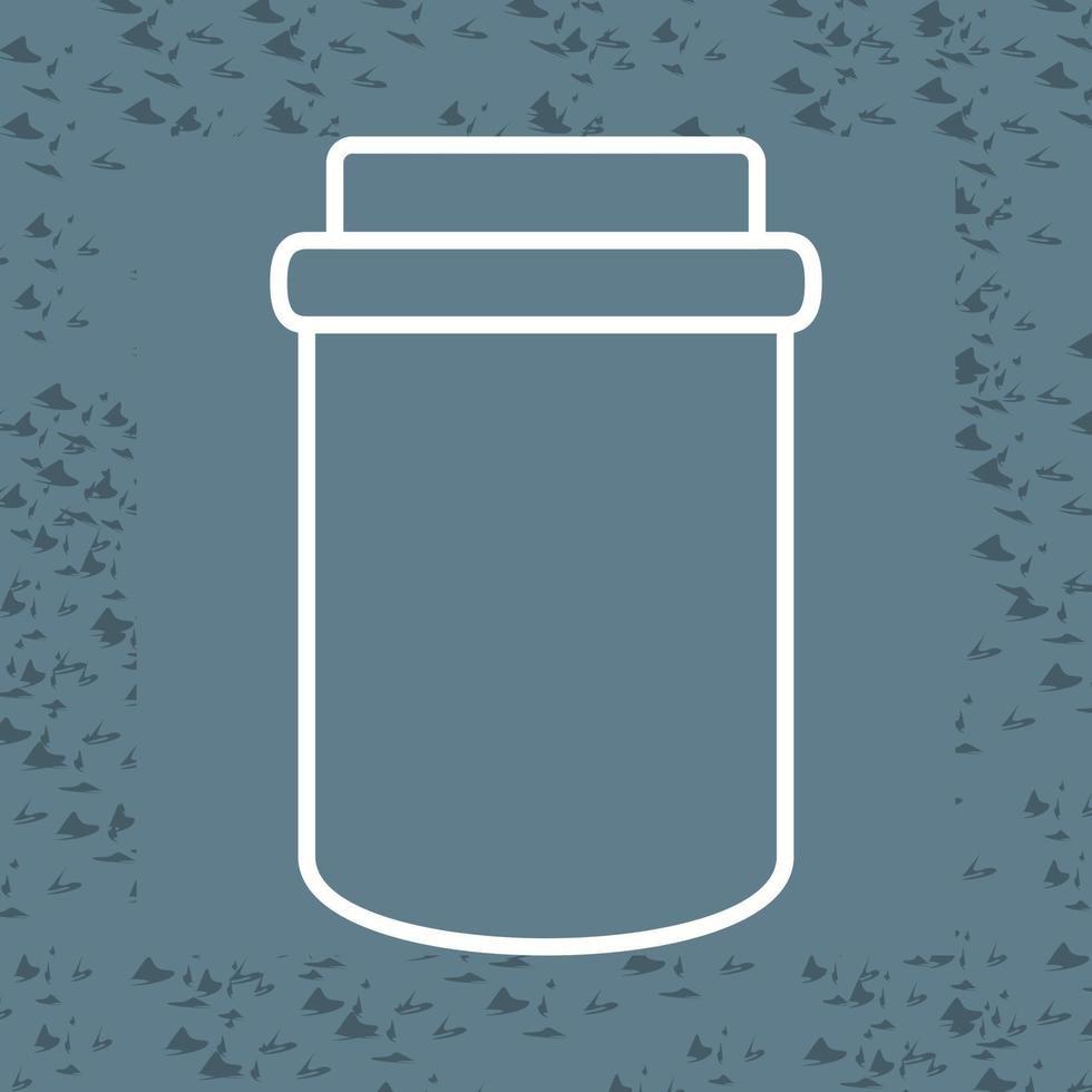 Jam Bottle Vector Icon