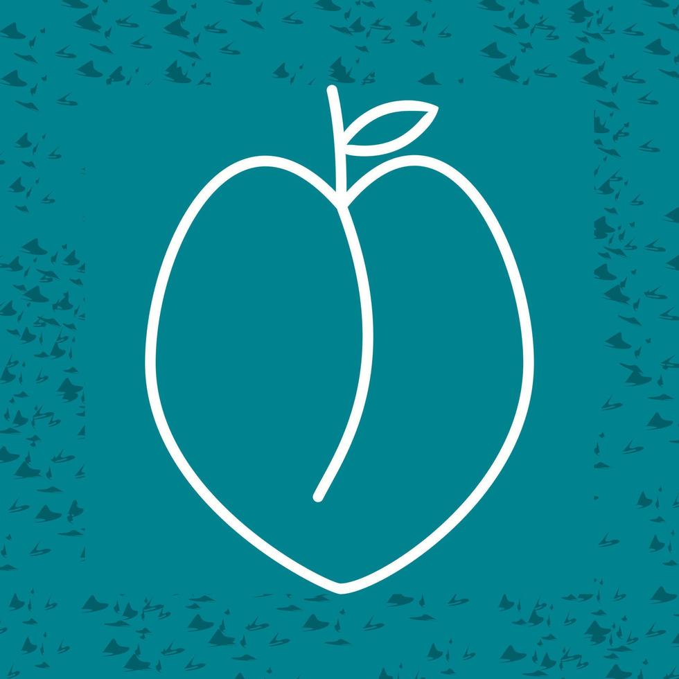 Peach Vector Icon