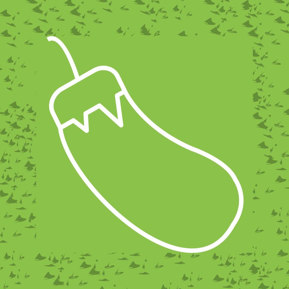 Eggplant Vector Icon