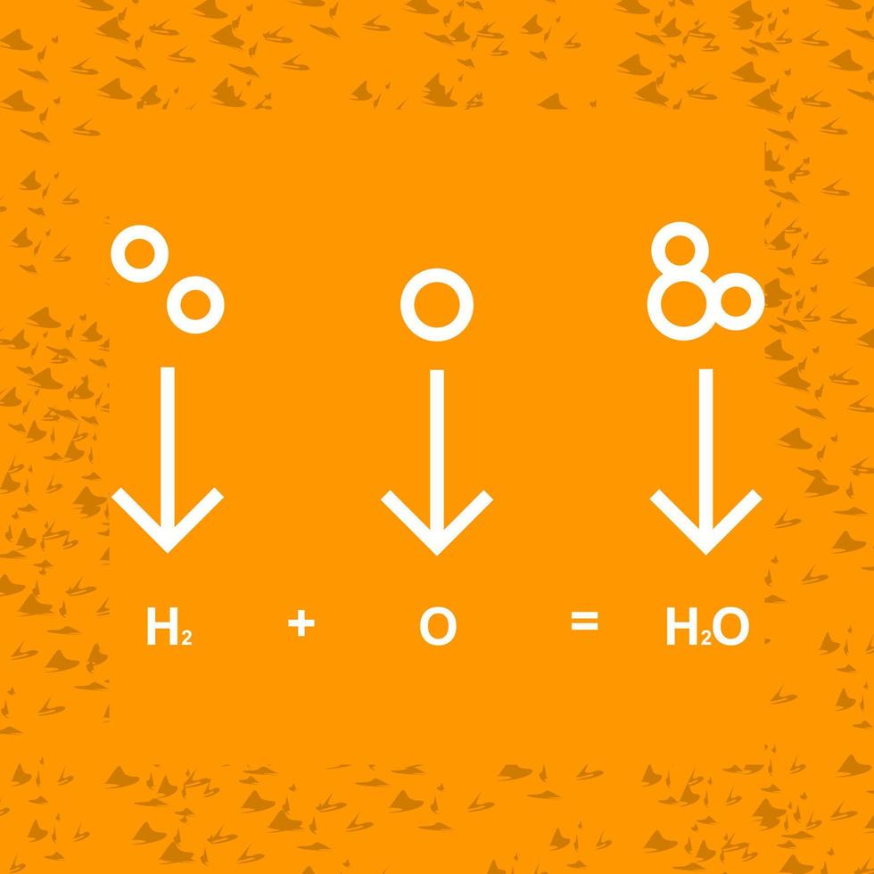 Chemical Formula Vector Icon