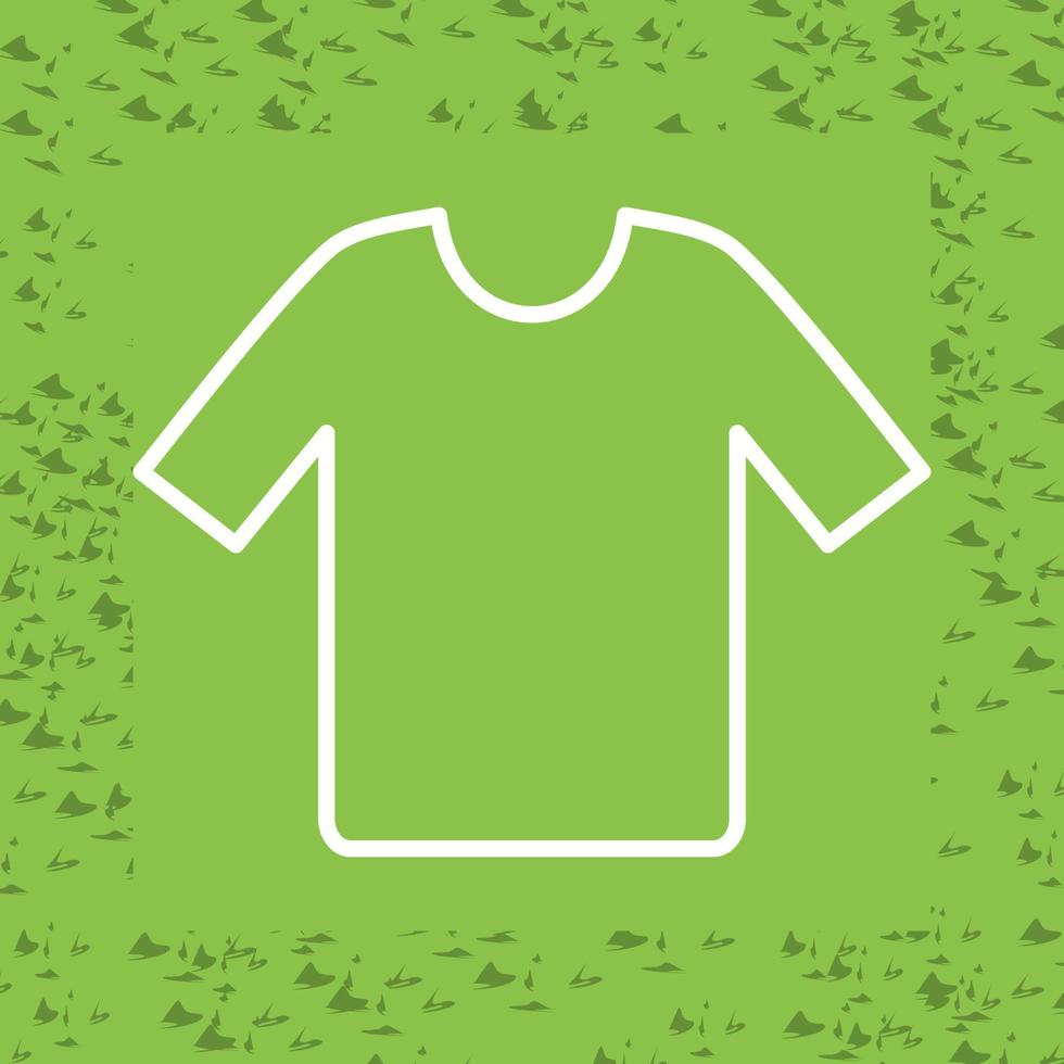 icono de vector de camisa