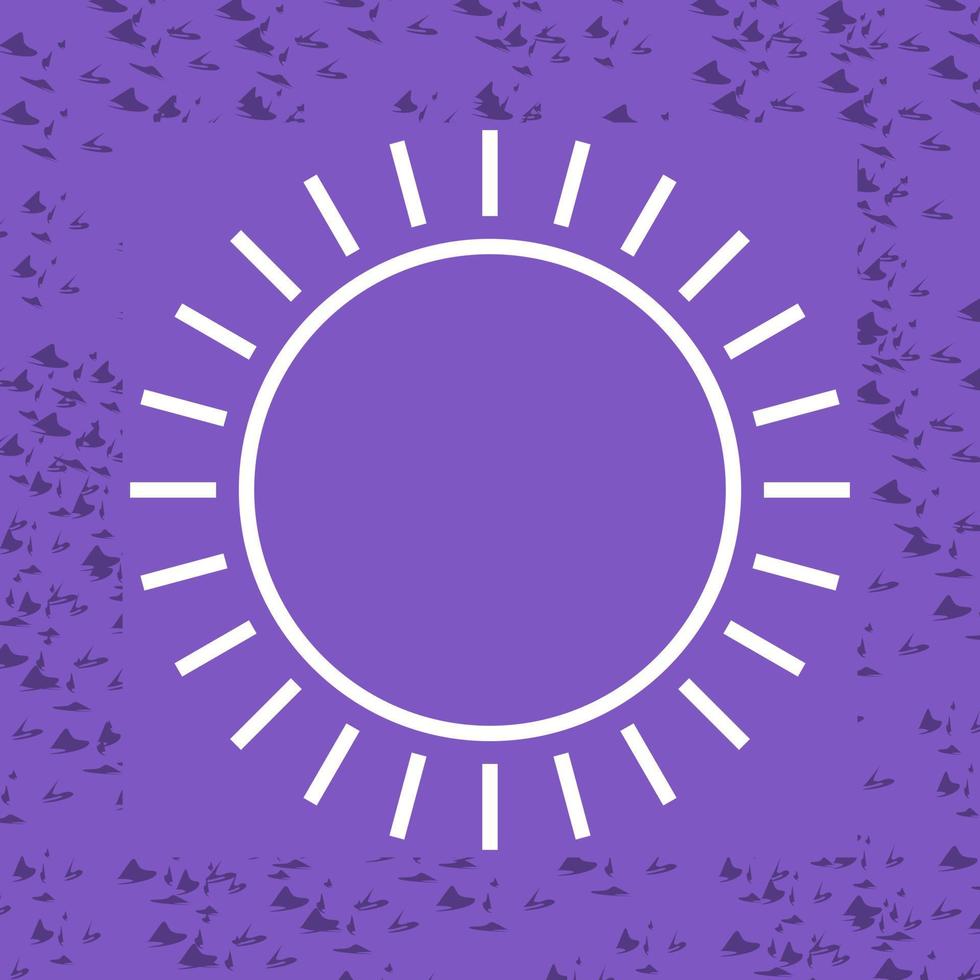 Sun Vector Icon