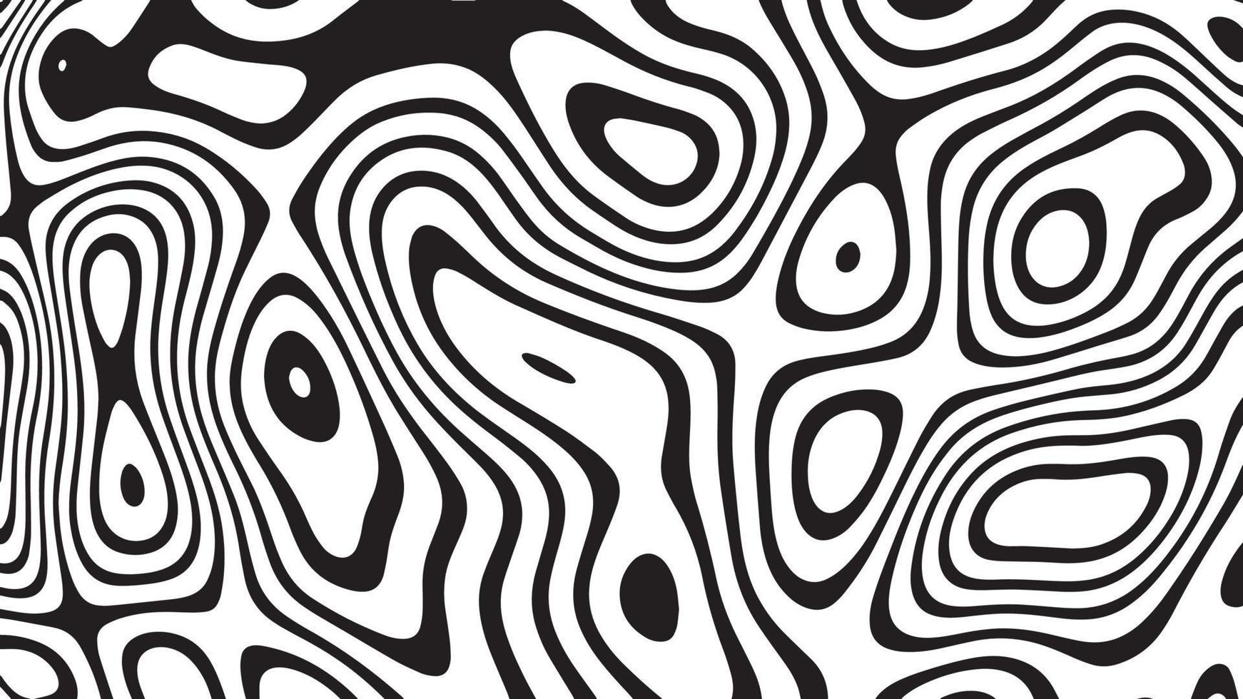 Black and white line pattern abstract background texture vector