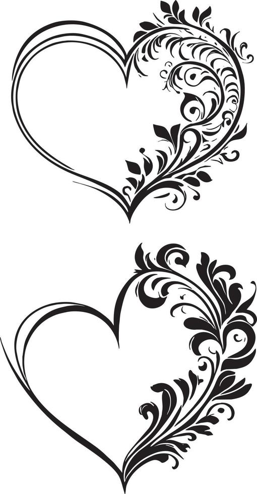 heart design vector set 21903766 Vector Art at Vecteezy