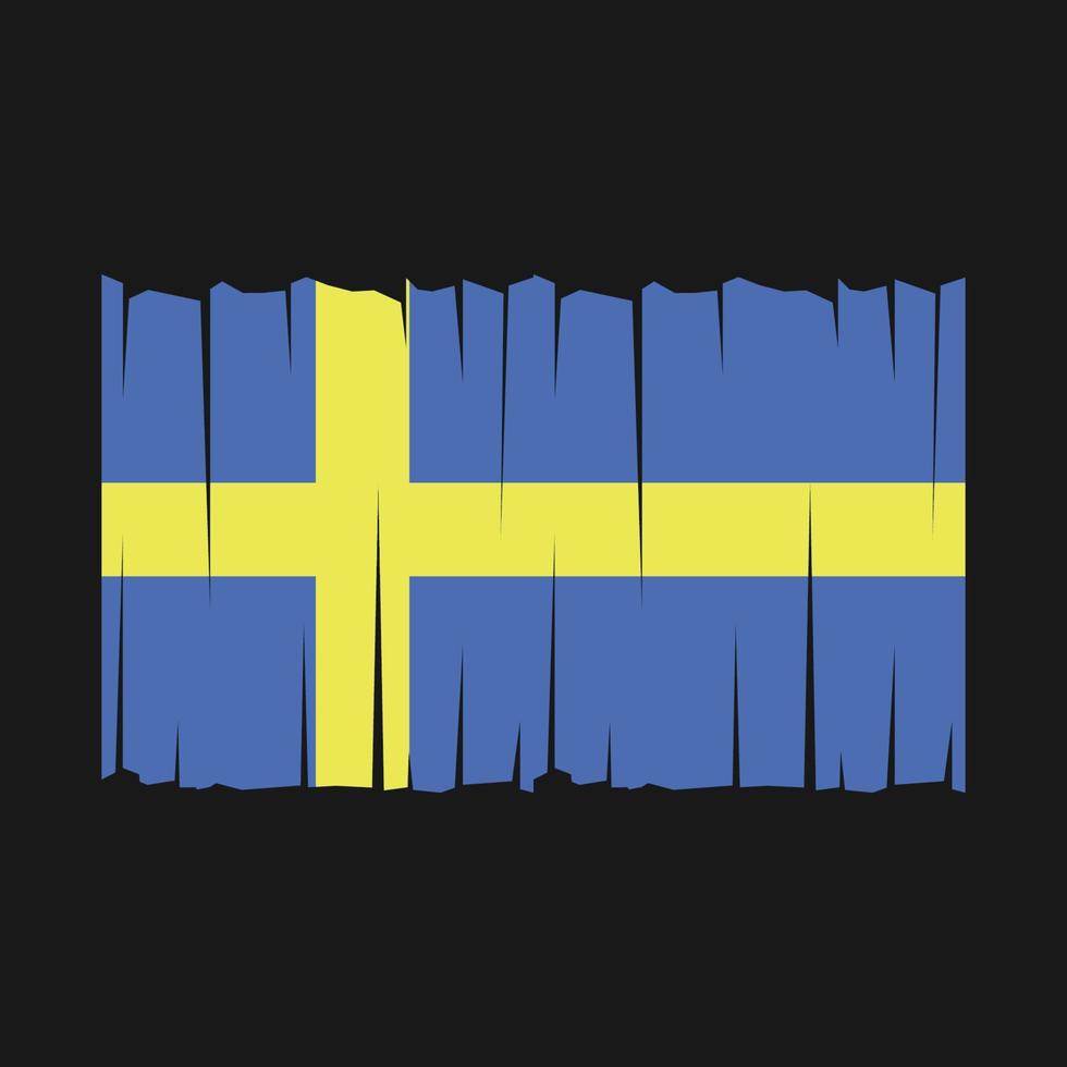 Sweden Flag Vector