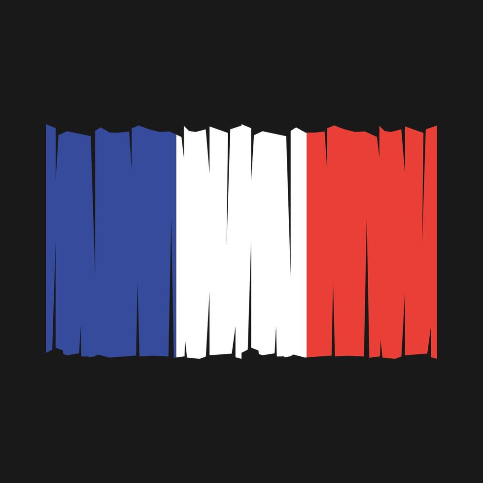 France Flag Vector