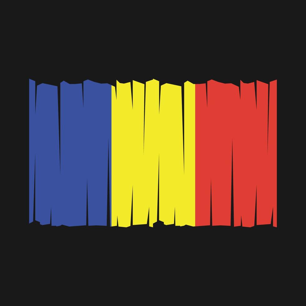 Romania Flag Vector
