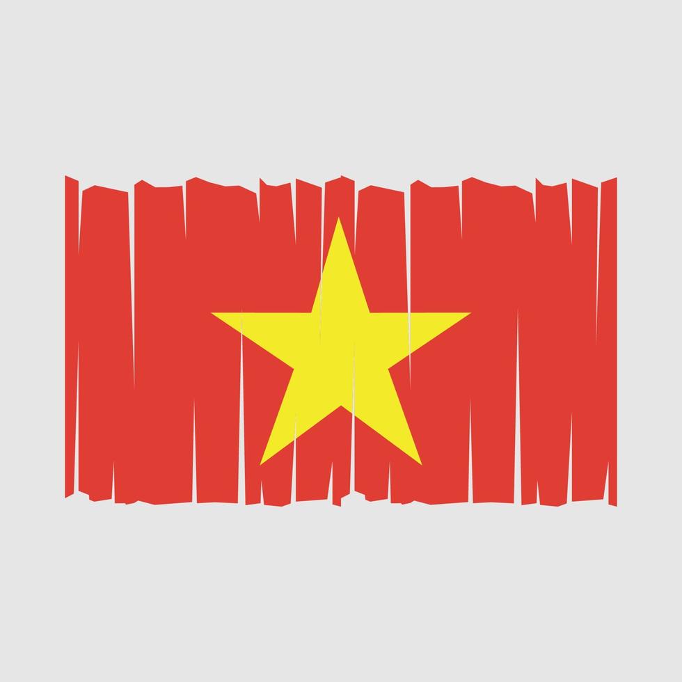 vector de bandera de vietnam