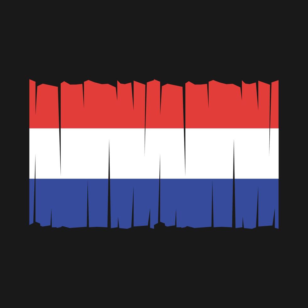 Netherlands Flag Vector