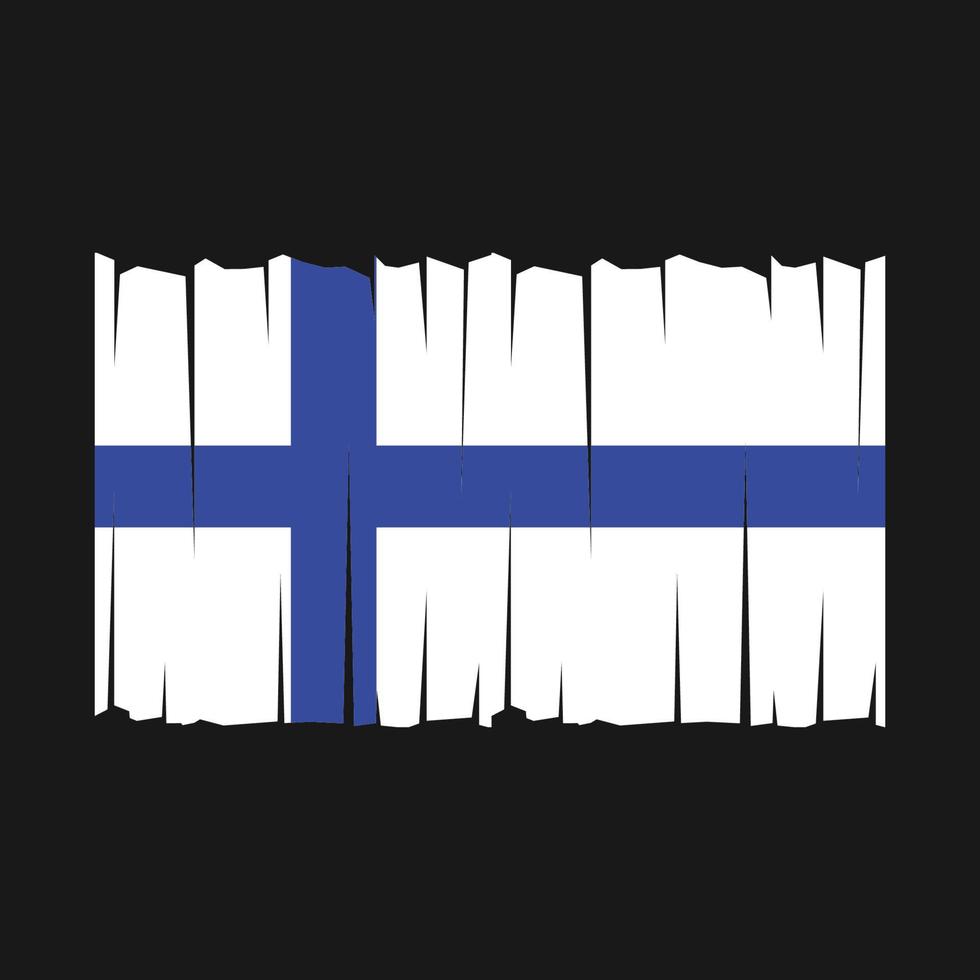 Finland Flag Vector