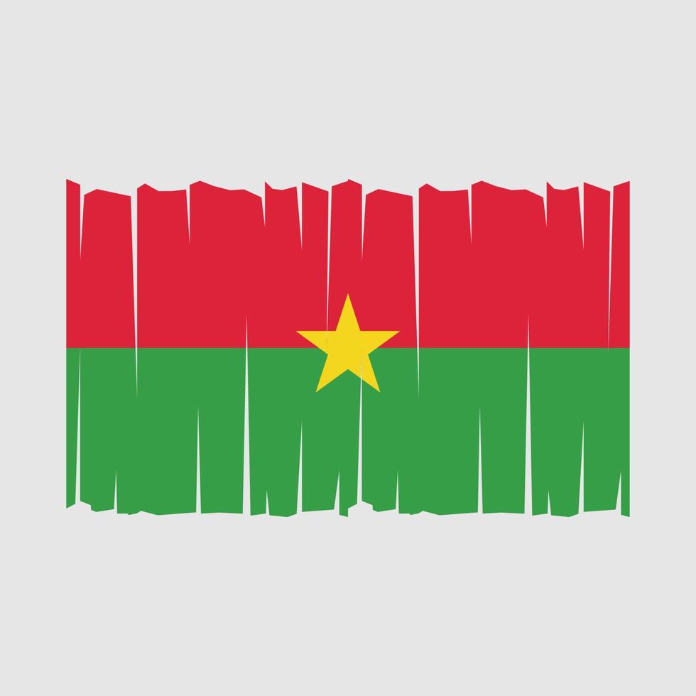 Burkina Faso Flag Vector