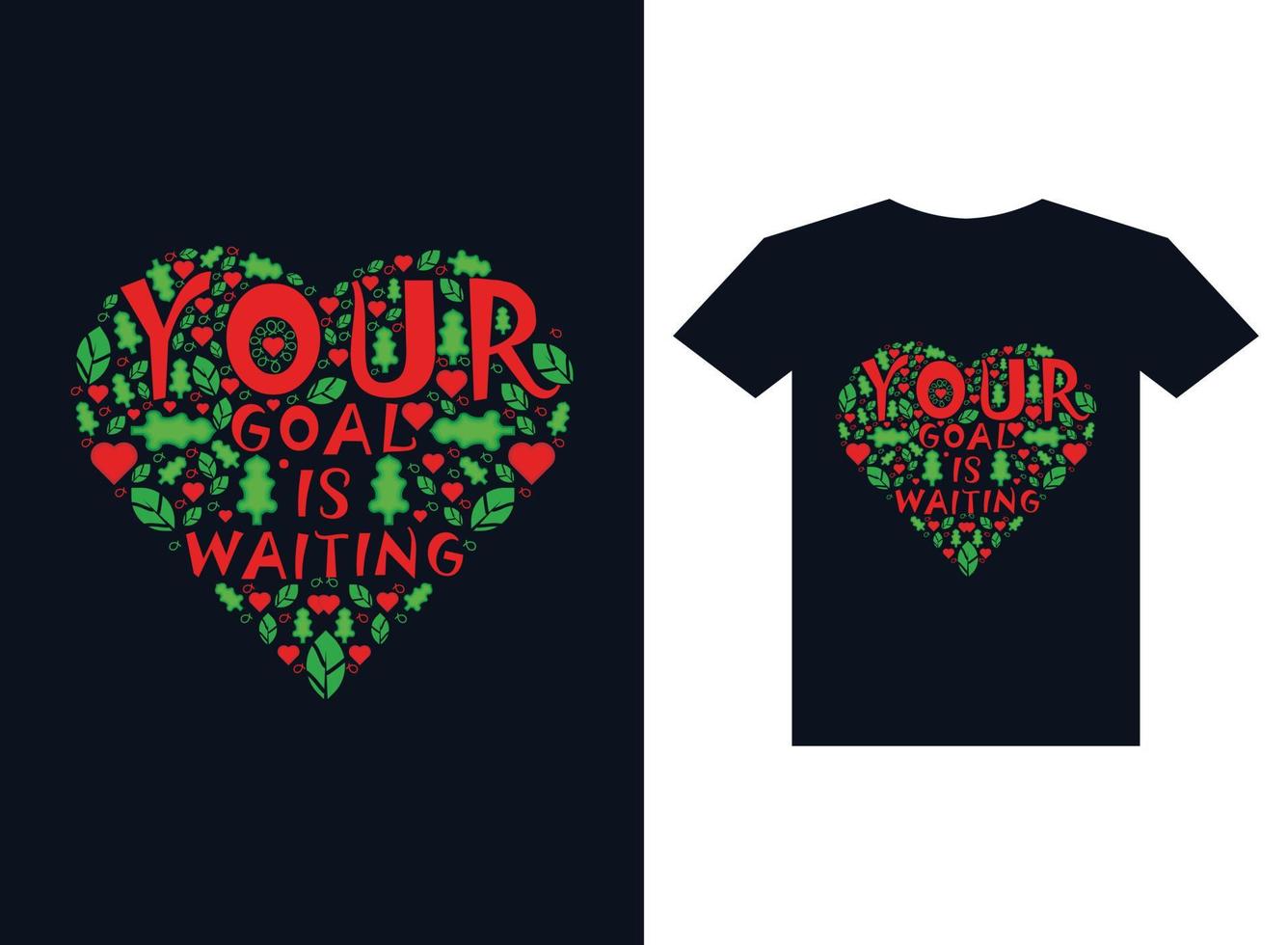 t-shirt with heart shape of love and passion, vector graphic design for your creative concept or