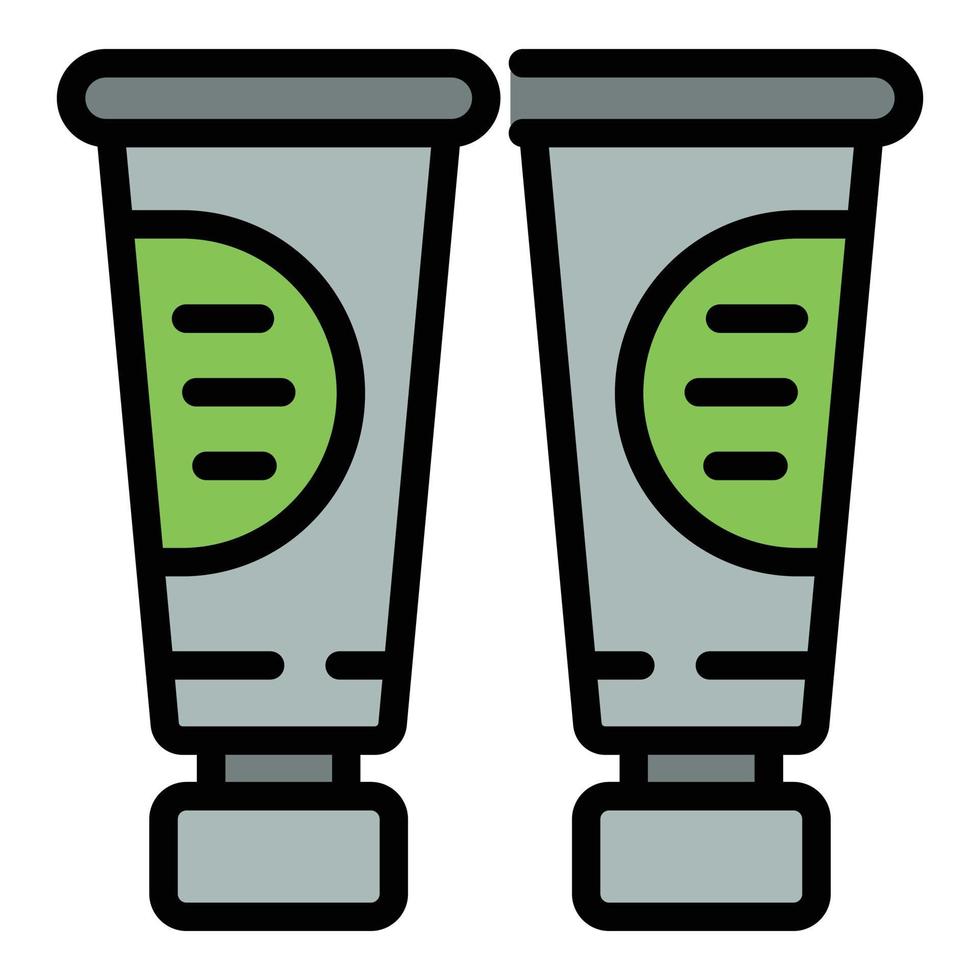 Prepared wasabi icon vector flat