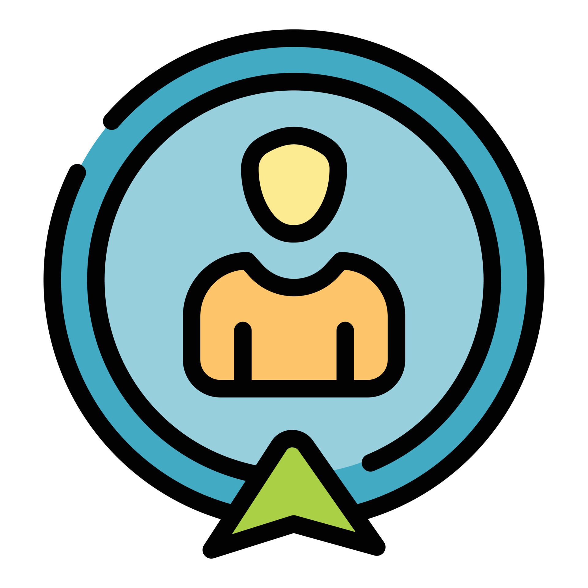 Network user icon vector flat 21904602 Vector Art at Vecteezy