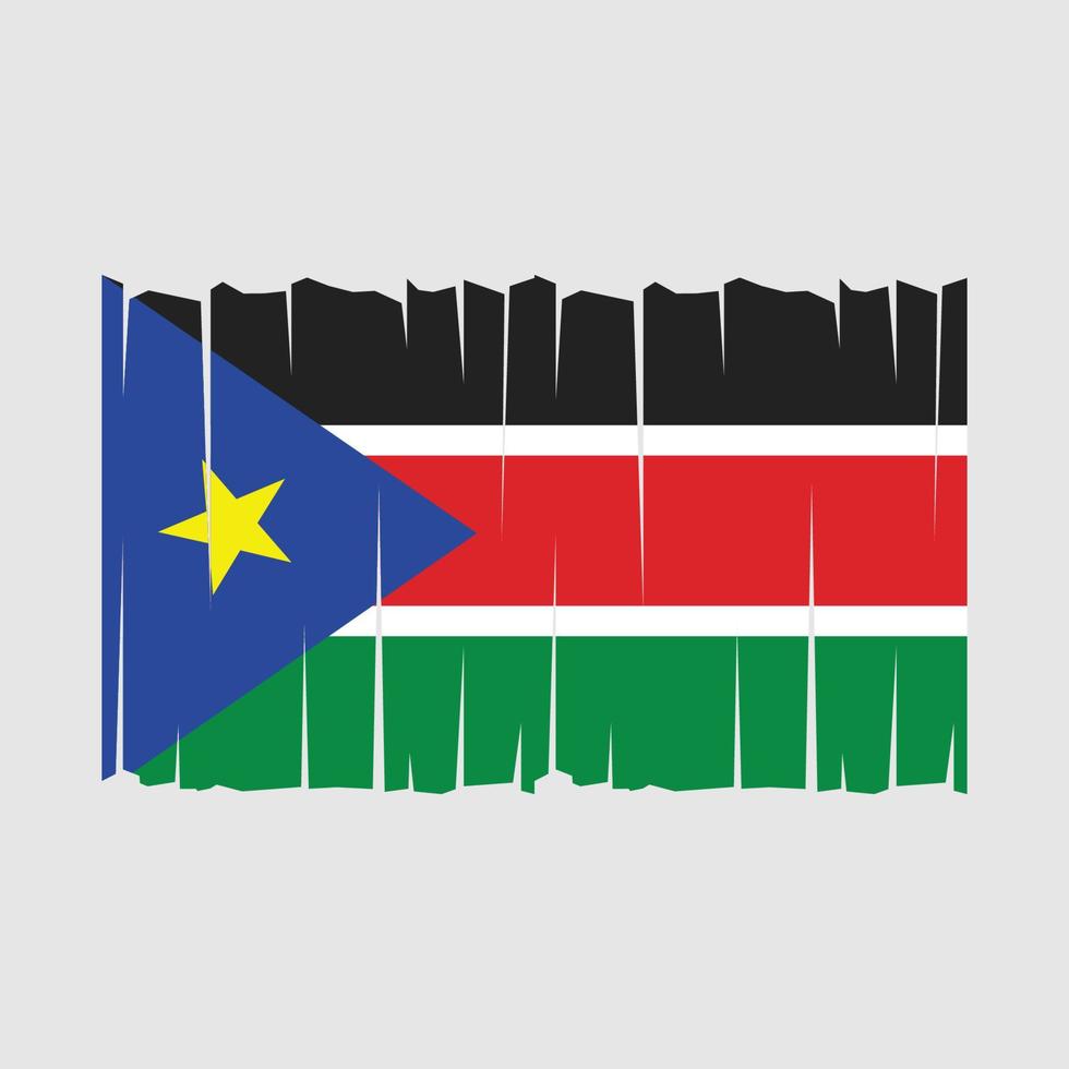 South Sudan Flag Vector