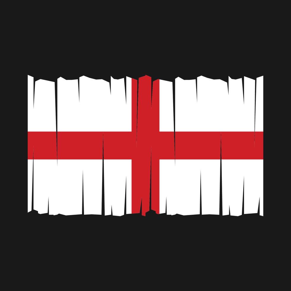 vector de bandera de inglaterra