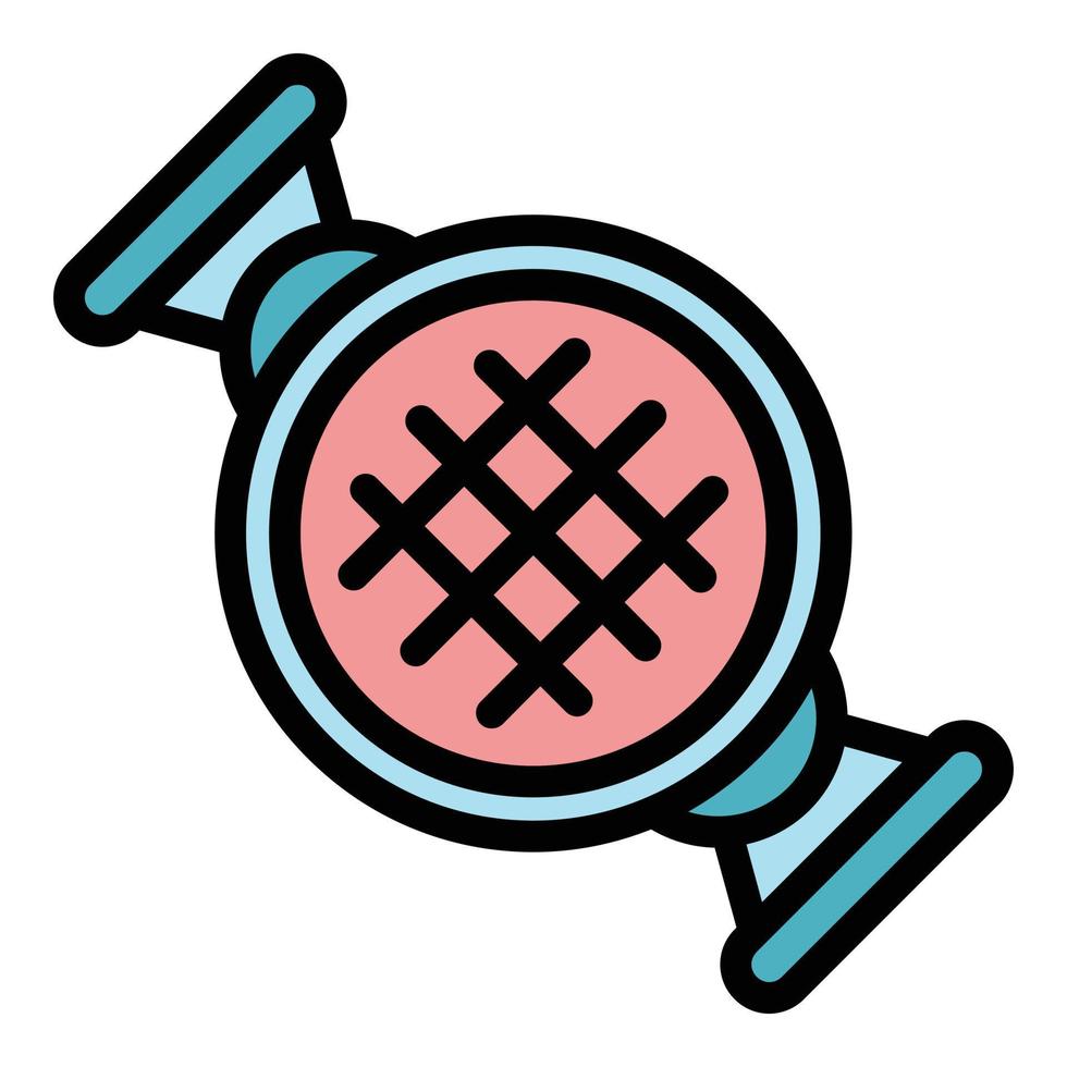 Grill cooking icon vector flat