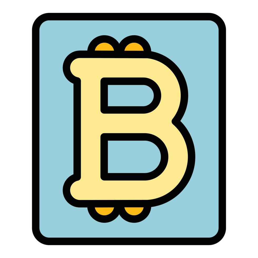 Bitcoin payment icon vector flat