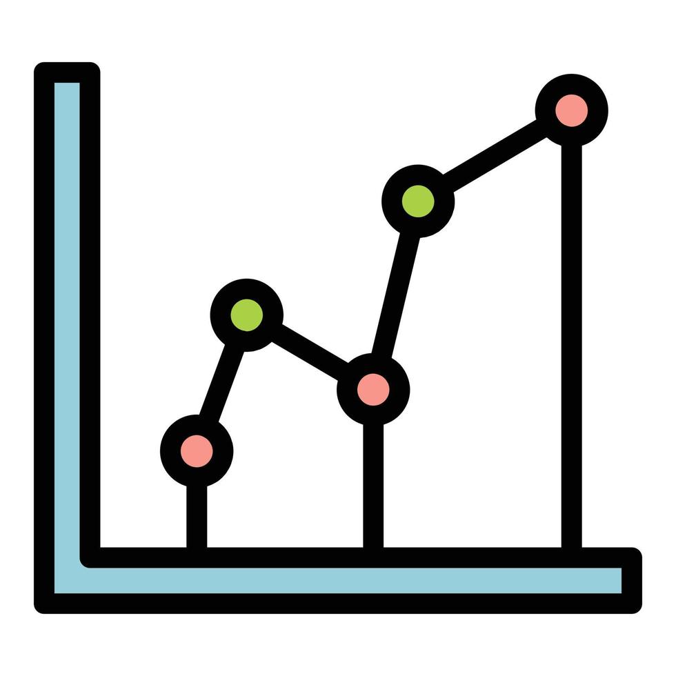 Startup bitcoin icon vector flat
