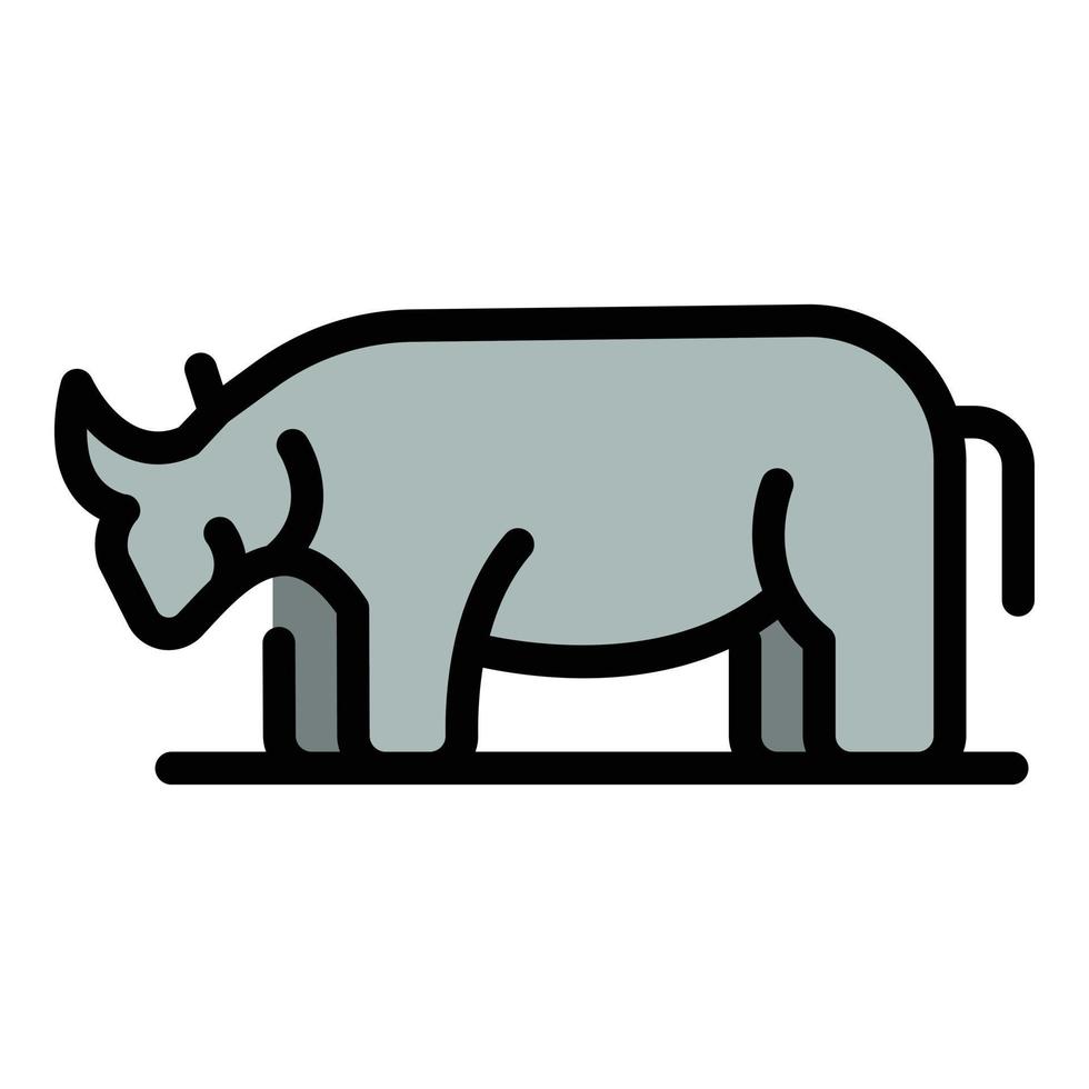 Safari animals icon vector flat