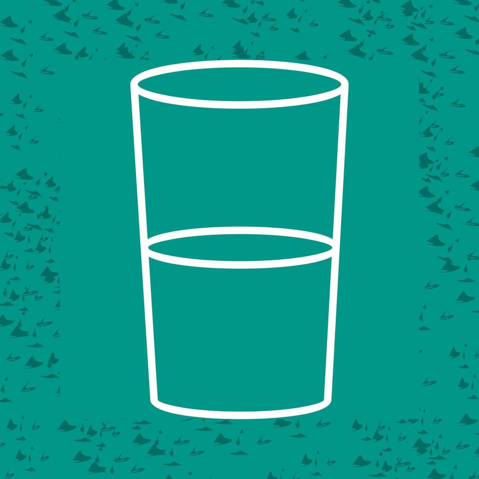 Water Glasses Vector Icon