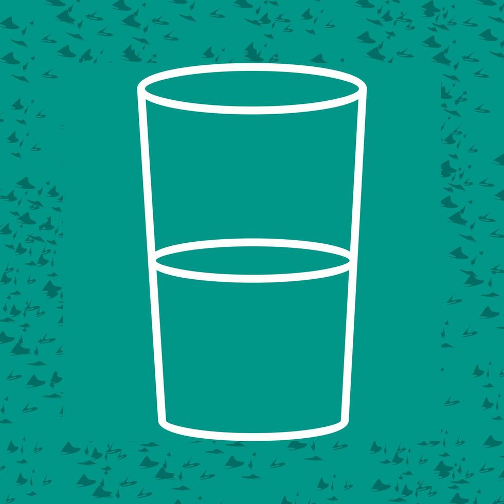 Water Glasses Vector Icon