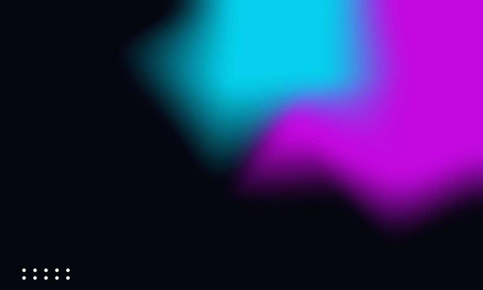 Liquid abstract gradient. Liquid colorful shape isolated on black background vector