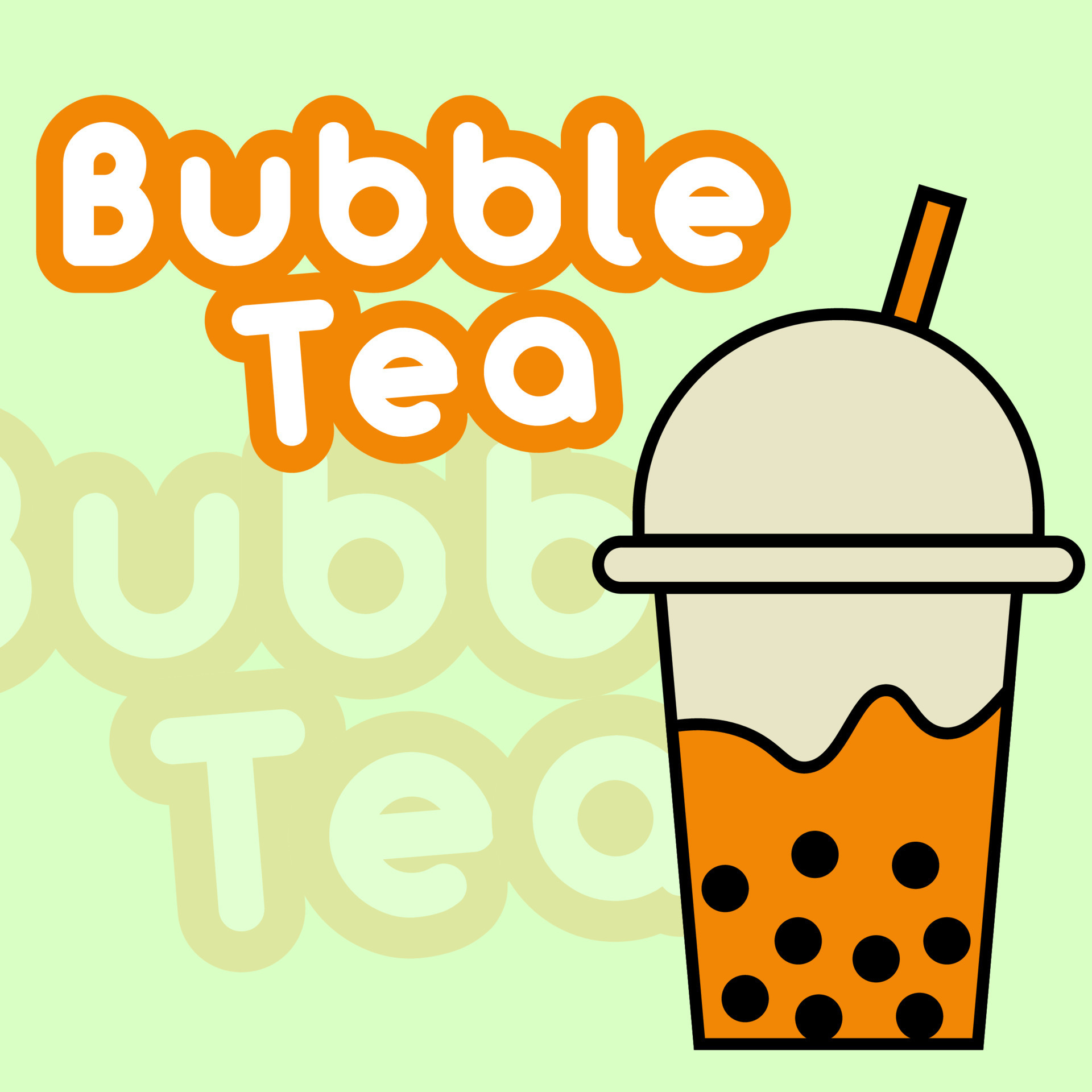 Cute bubble tea illustration 21906026 Vector Art at Vecteezy