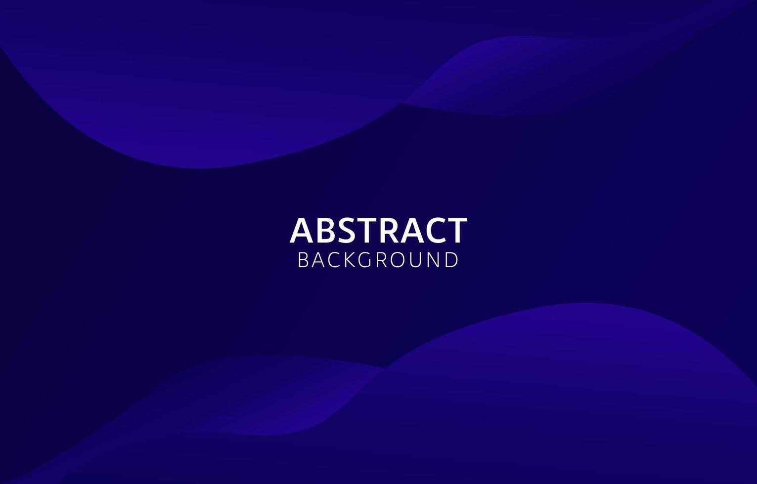 Dark blue waves abstract background. Suitable for landing page, banner, presentation, website vector