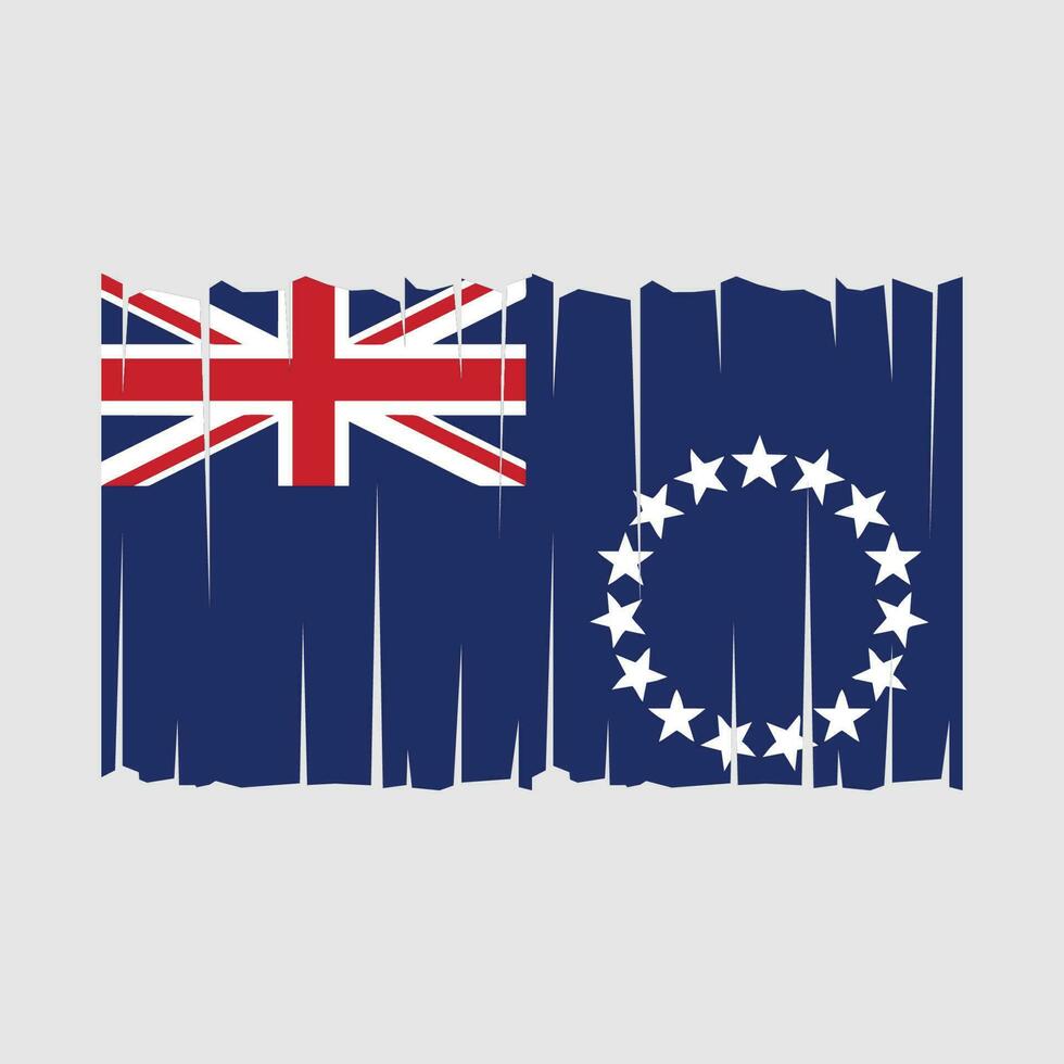 Cook Islands Flag Vector