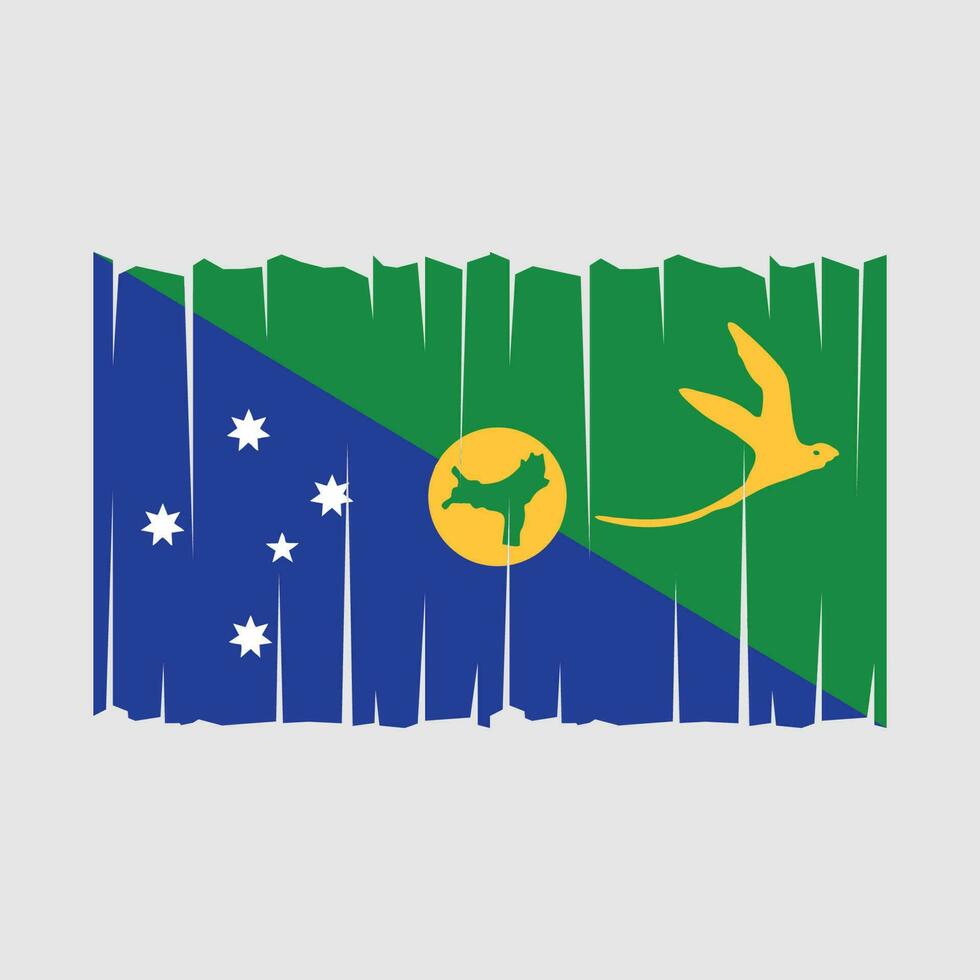 Navidad islas bandera vector