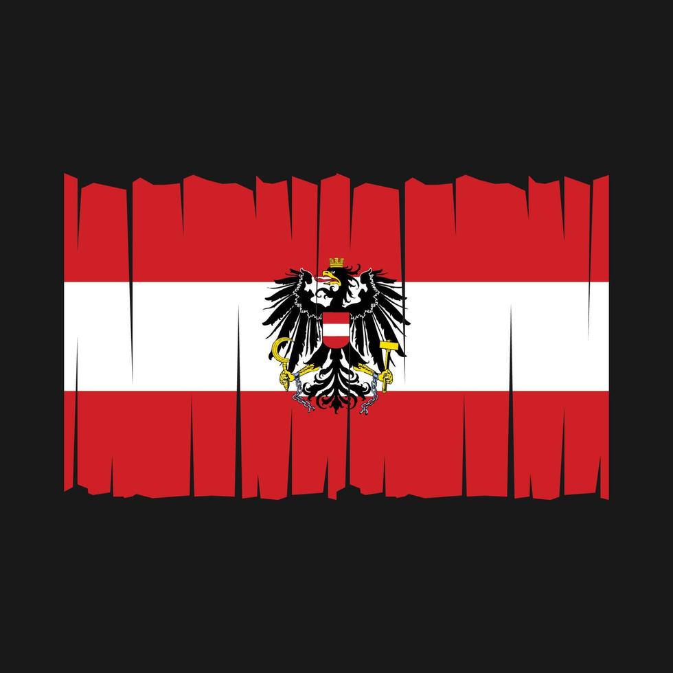 Austria Flag Vector